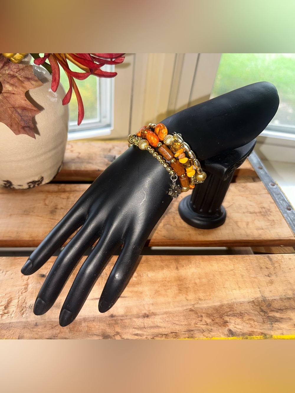 Multilayer Bracelet for Women~Natural Stone Beads Bracelets~ New ~